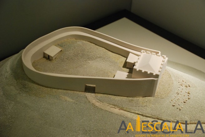 Maqueta Museo Arqueologico Asturias