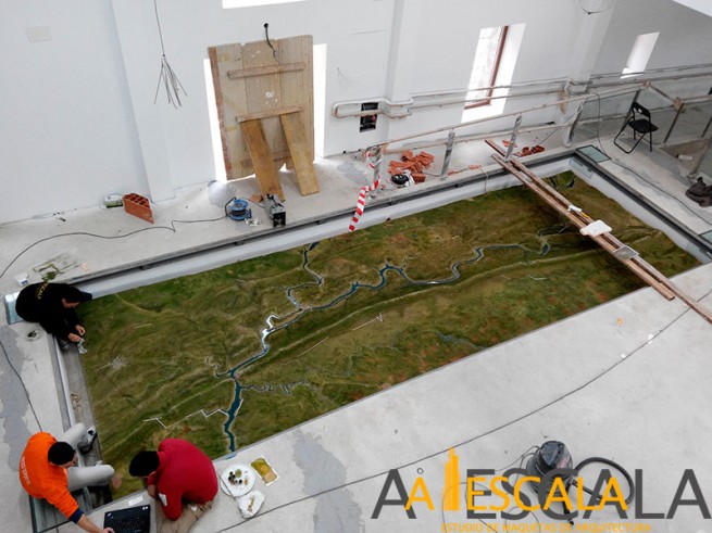 restauracion maqueta monfrague