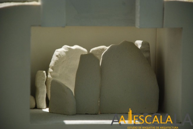 maqueta museo arqueológico Asturias