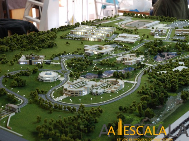 maqueta universidad oyala