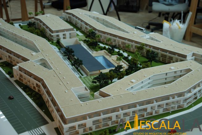 maqueta de arquitectura algarve Portugal